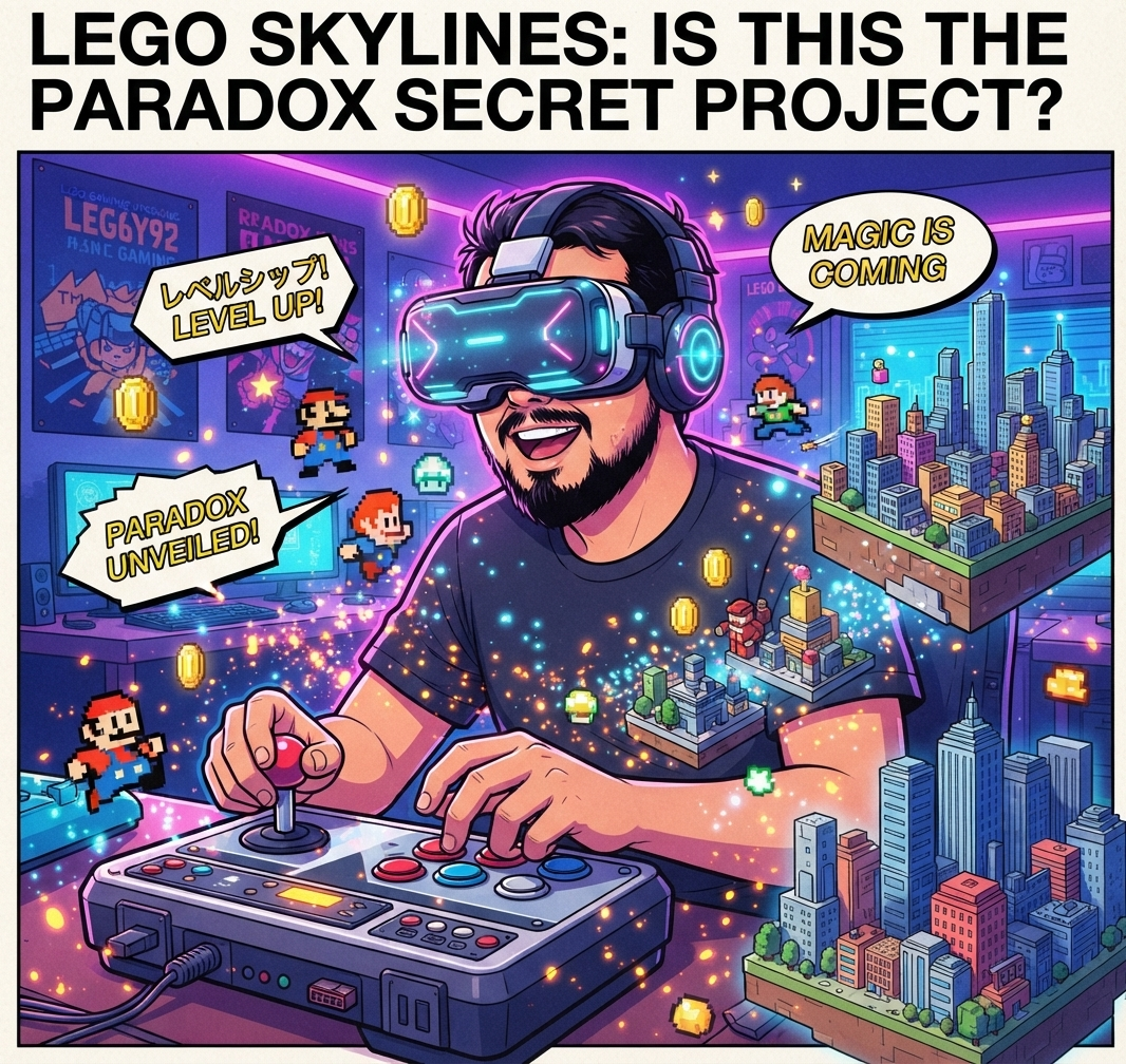 LEGO CITY SKYLINES: A MISTURA DOS SONHOS QUE VAI EXPLODIR SUA CABEÇA! 🧱🏙️