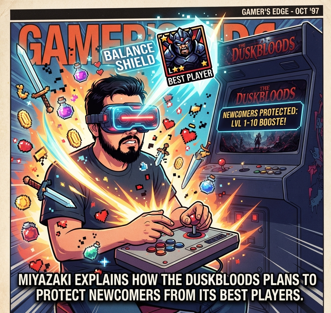 THE DUSKBLOODS: O FIM DA APELAÇÃO NO MODO ONLINE? MIYAZAKI DÁ A LETRA! 💥🕹️