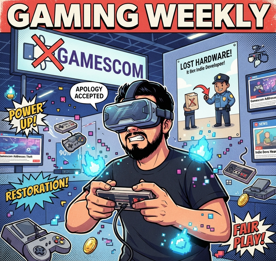 TRETA NA GAMESCOM: A ORGANIZAÇÃO PISA NA BOLA E AGORA PEDE DESCULPAS! 🎮💥
